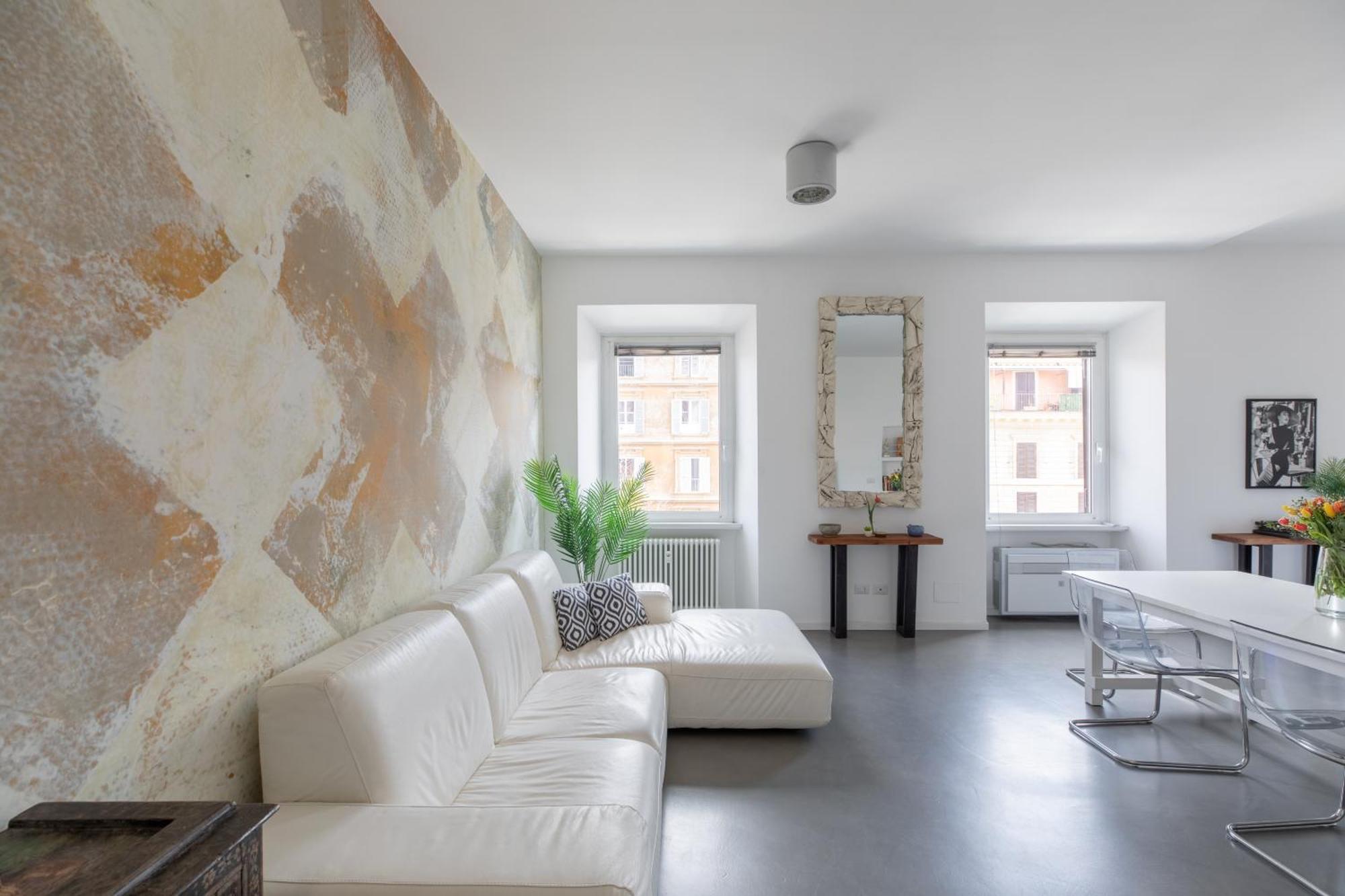 Trastevere Modern 4br 4baths, Wifi, Ac, Custom Kitchen, Living *